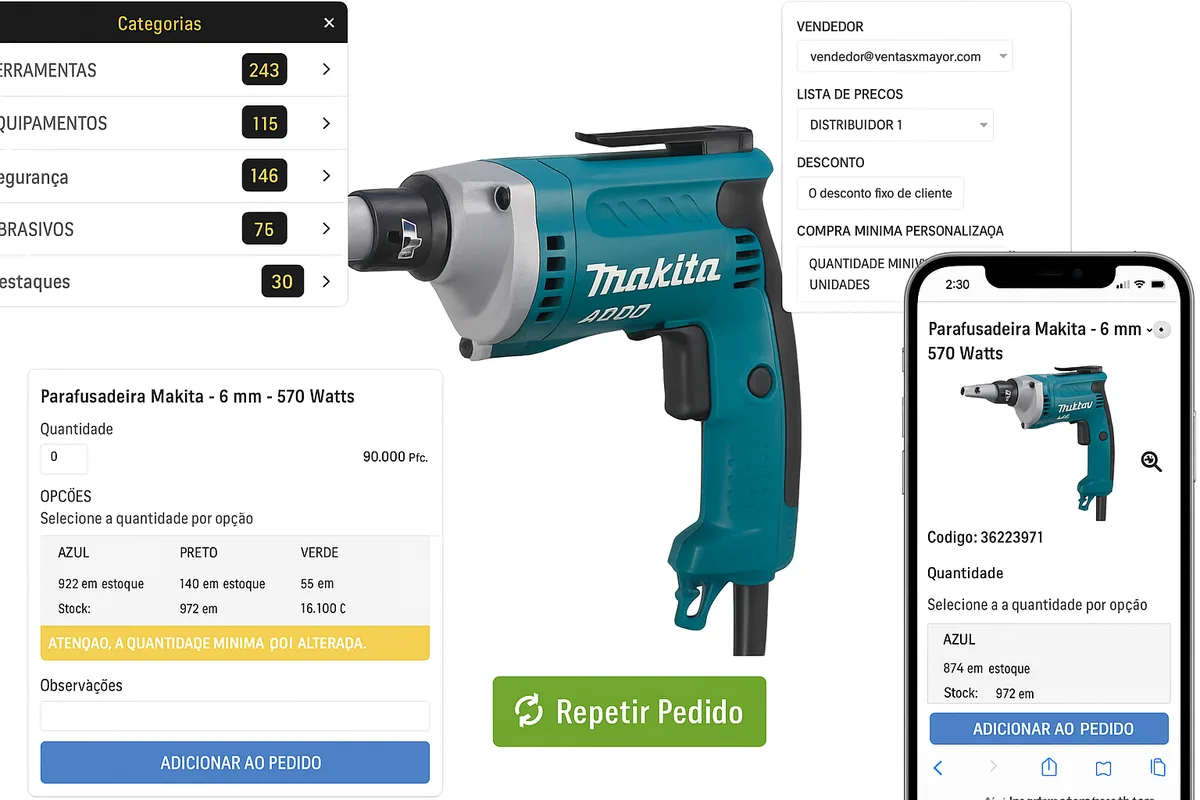 FUNÇÕES PARA ATACADISTA DE HARDWARE COM VENDASXATACADO.COM.BR