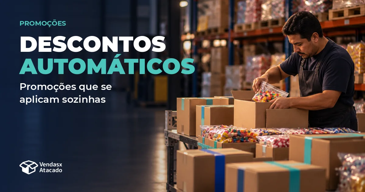 Capa: Descontos automáticos. Promoções que se aplicam sozinhas