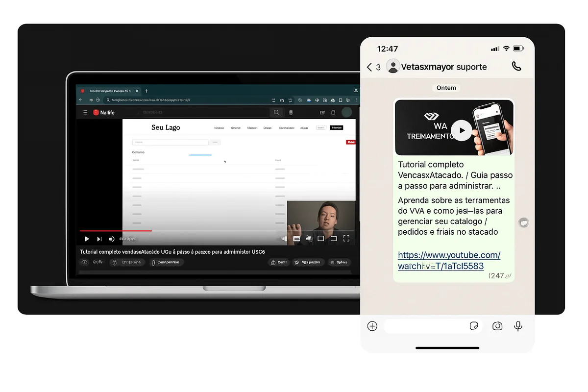 treinamento e suporte guiados