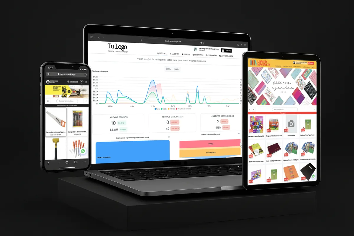 Vendasxatacado trabalha para qualquer setor atacadista