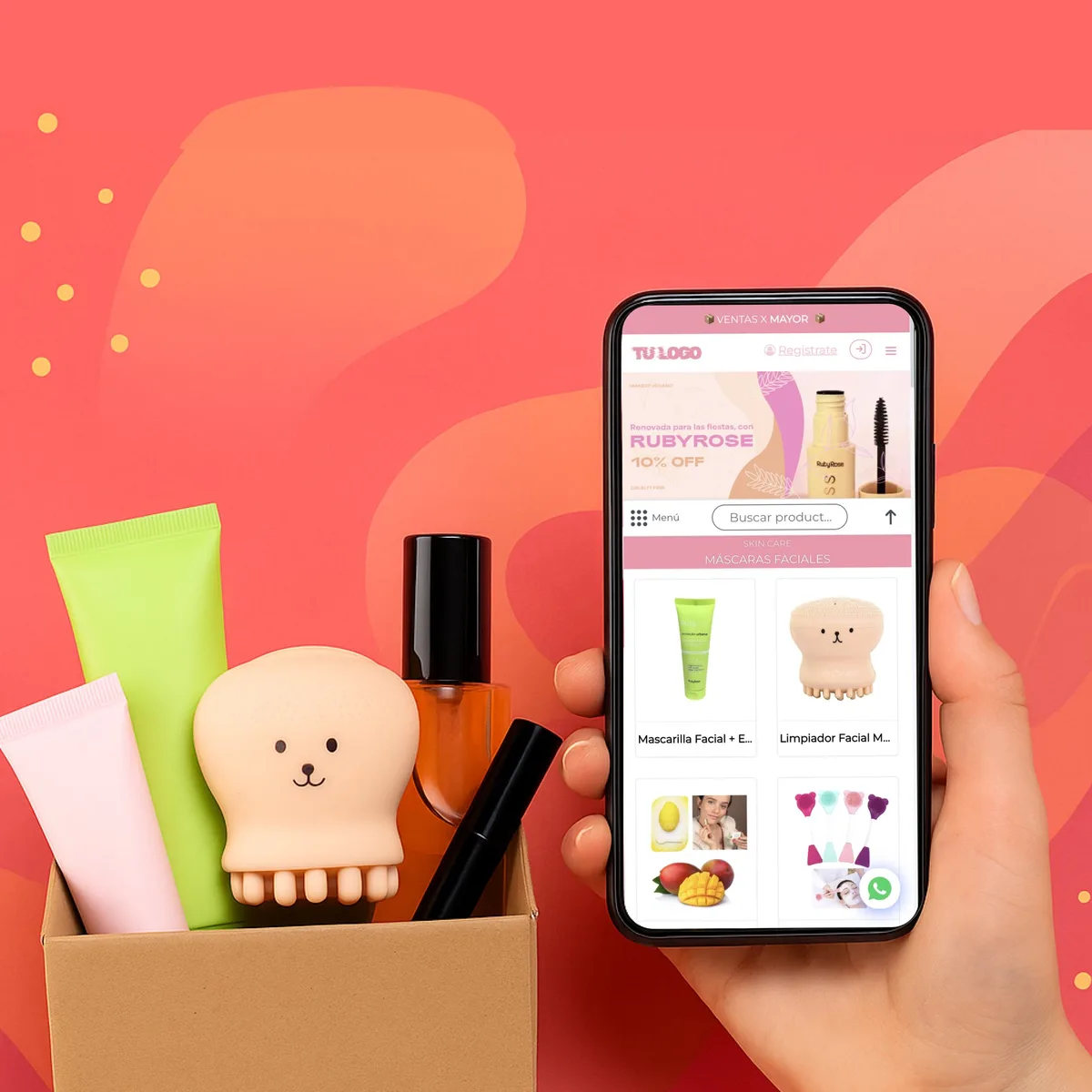 cosméticos e perfumaria