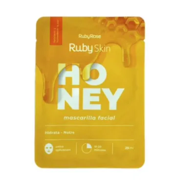 Máscara facial Honey da Ruby Skin pronta para vender no atacado a partir do catálogo