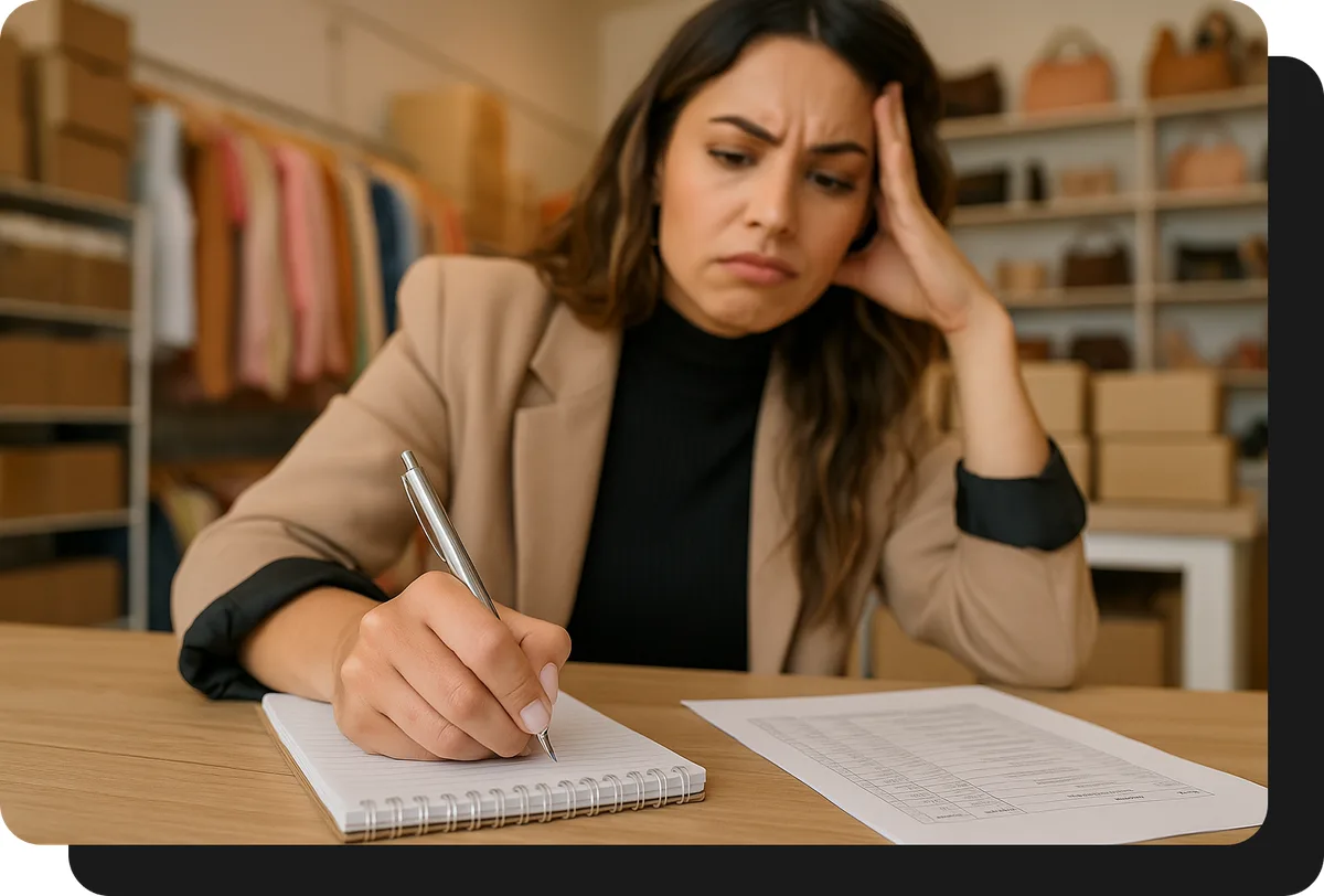 atacadista de moda recebendo pedidos manualmente sem vendasxatacado.com.br