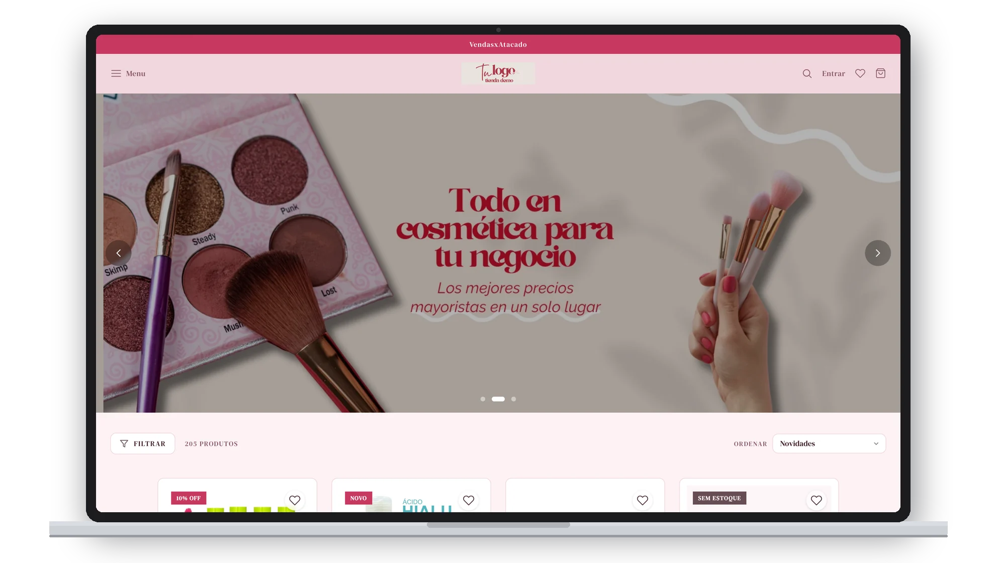 DEMONSTRAÇÃO COSMÉTICA VENDASXATACADO