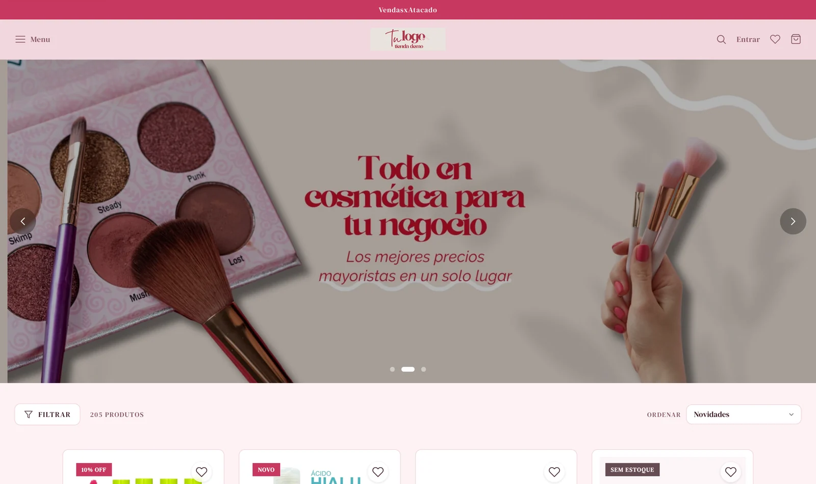 cosméticos e perfumaria