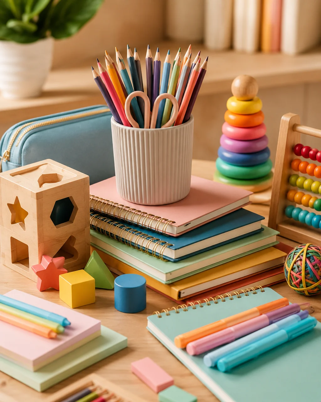 Atacadista de papelaria e brinquedos usando VendasxAtacado — livros, material escolar, brinquedos e materiais educacionais no atacado B2B