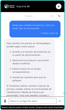 Suporte técnico com IA e assistência personalizada para atacadistas